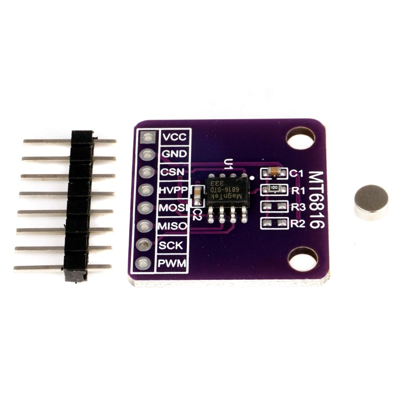 MT6816 High-Speed and High-Precision Magnetic Encoder
