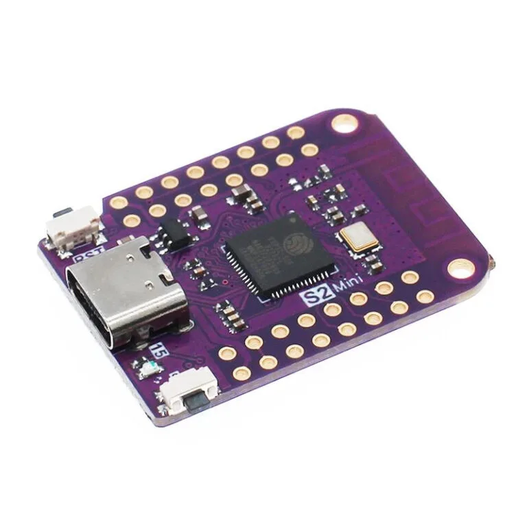 ESP32-S2 Mini V1.0.0 Development Board - 4MB Flash, 2MB PSRAM, Native USB
