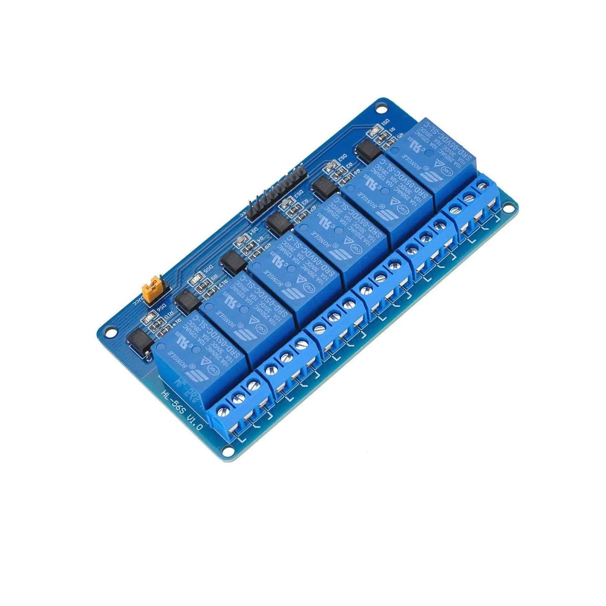 6 Channel 5V Relay Module for Arduino and Microcontroller Projects 6 Channel 5V Relay Module for Arduino and Microcontroller Projects