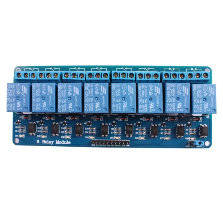 8 Channel 5V Relay Module with Optocoupler for Arduino Automation