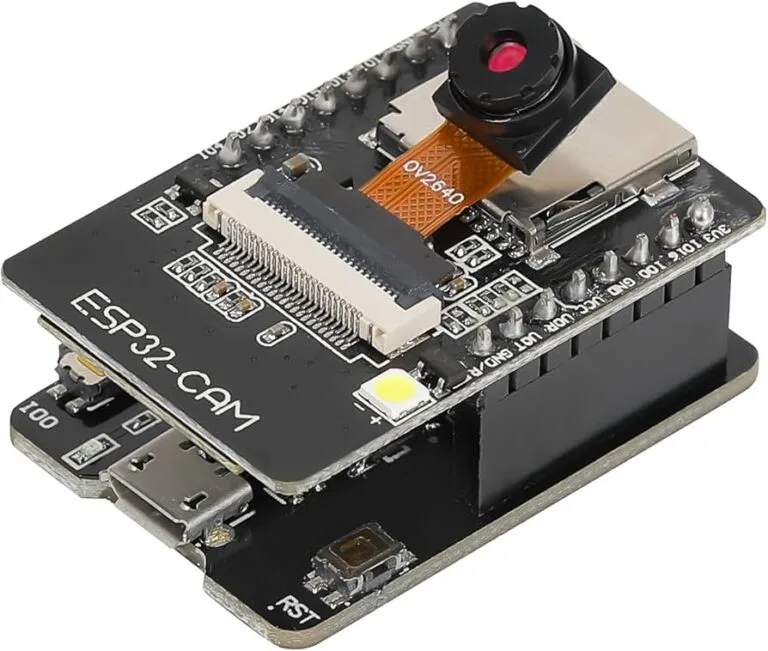 ESP32-CAM WiFi + Bluetooth Module with OV2640 Camera & FTDI Program Adapter