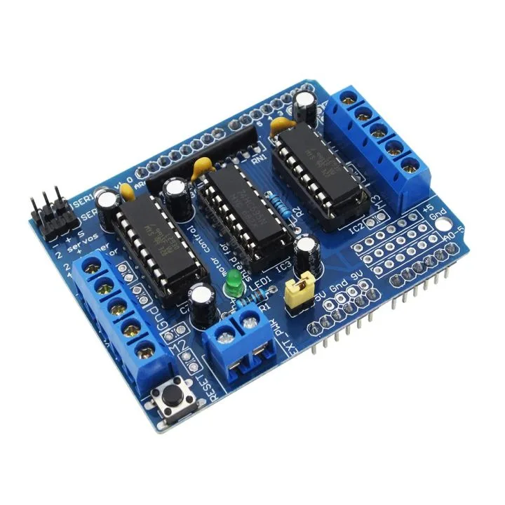 L293D Motor Driver Shield for Arduino DC, Stepper and Servo Motor