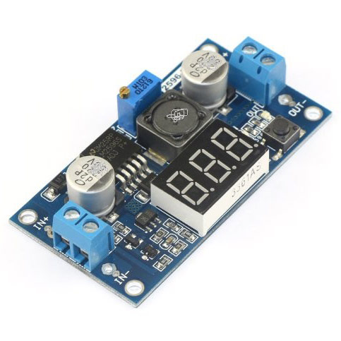 LM2596 DC-DC step down with display LM2596 DC-DC step down with display