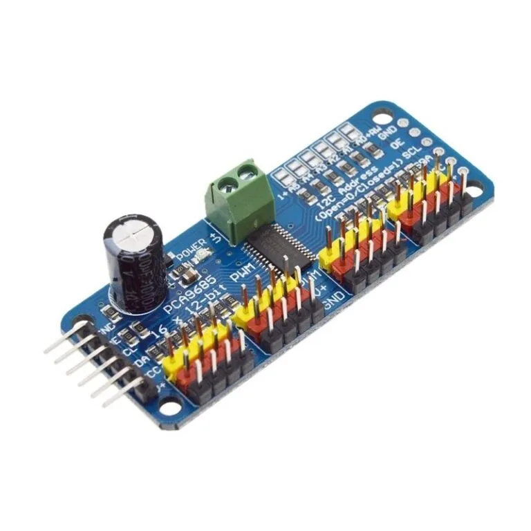 PCA9685 16 Channel 12-bit PWM Servo Motor Driver I2C Module
