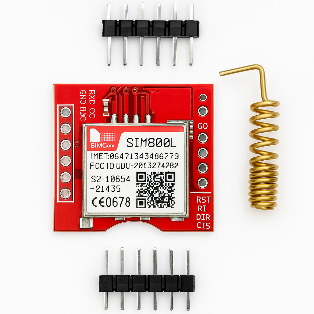 SIM800L module+antenna Export quality SIM800L GPRS GSM Module with Antenna - Export Grade