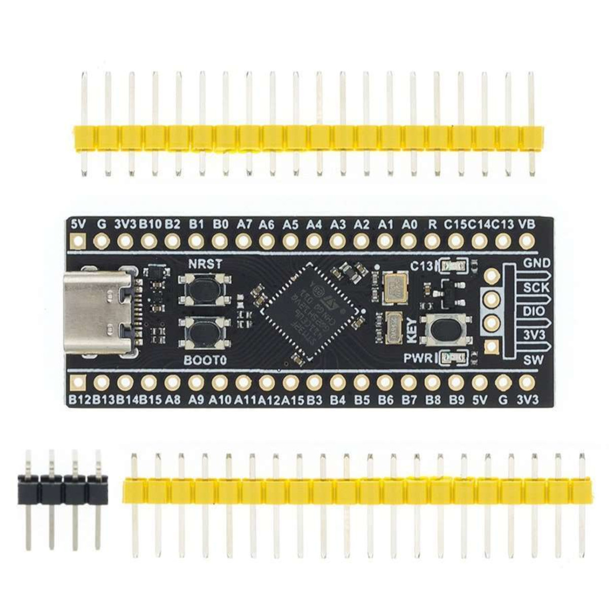 STM32F411CEU6 Black Pill Development Board - 100MHz ARM Cortex-M4 STM32F411CEU6 "Black Pill" Development Board - 100MHz ARM Cortex-M4