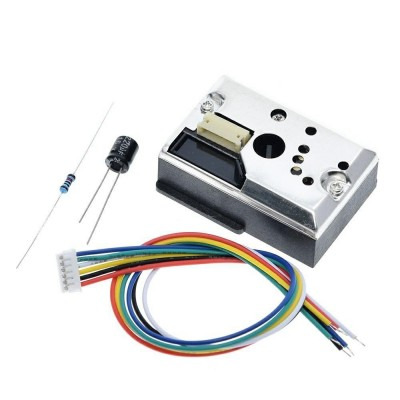 Sharp GP2Y1014AU0F Optical Dust Sensor Module for Air Quality Monitoring Sharp GP2Y1014AU0F Optical Dust Sensor Module for Air Quality Monitoring